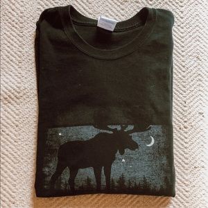 vintage moose tee